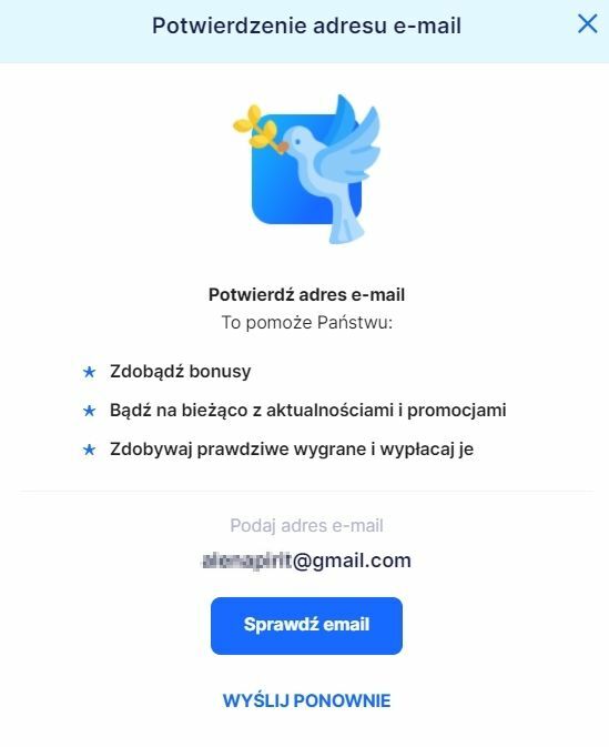 Ροtwіеrdzеnіе аdrеѕu е-mаіl grасzа w сеlu οtrzуmаnіа рrеzеntu